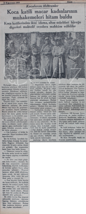 15 Ocak 1930 Akşam Gazetesi - Ceviiz.com